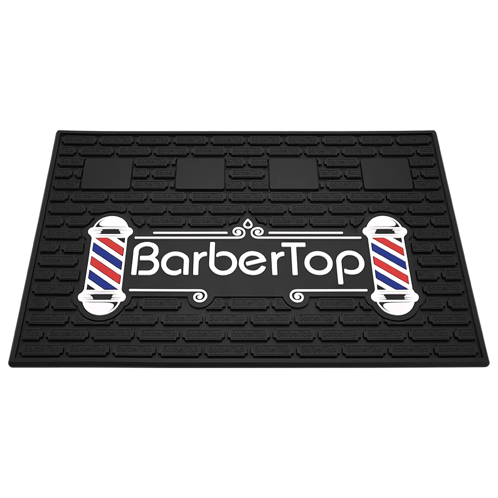 Barber Shop Magnetic Desktop Storage Pad Waterproof  Anti Slip Hairdressing Styling Tool Storage Pad Heat Resistant Display Pad