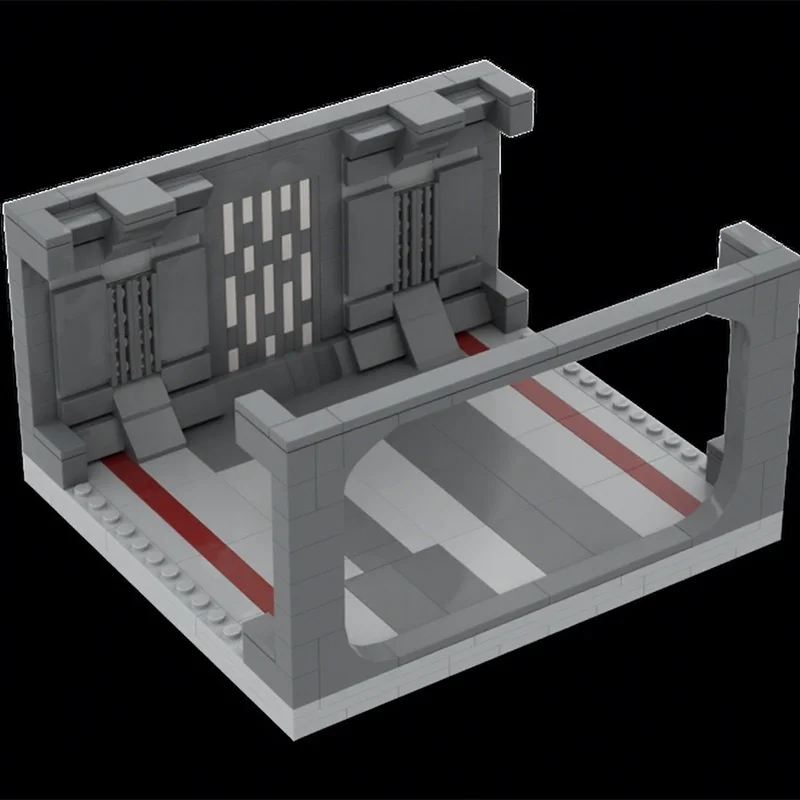 

NEW 313PCS MOC Space Battle Venator Hangar Minifigures Display Model Building Blocks DIY Assembly Building Blocks Gift Bricks