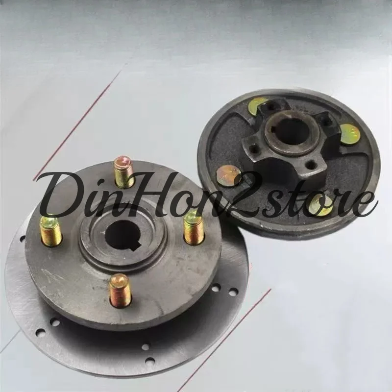 Electric four-wheeler tricycle rear wheel  brake flange  brake  brake disc