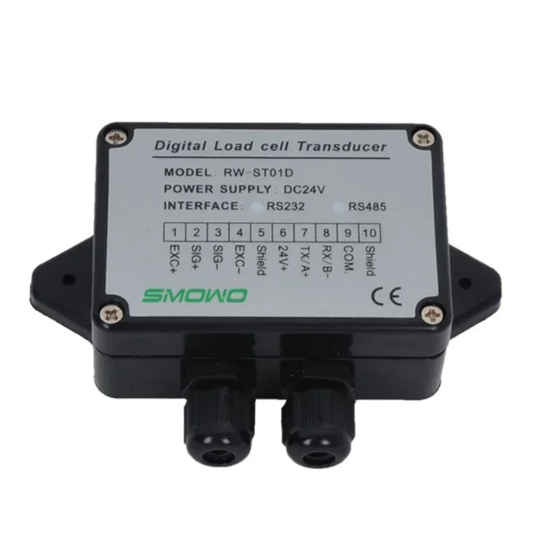 

one mV channel input Smowo RW-ST01D digital signal transducer RS232/RS485 transmitter