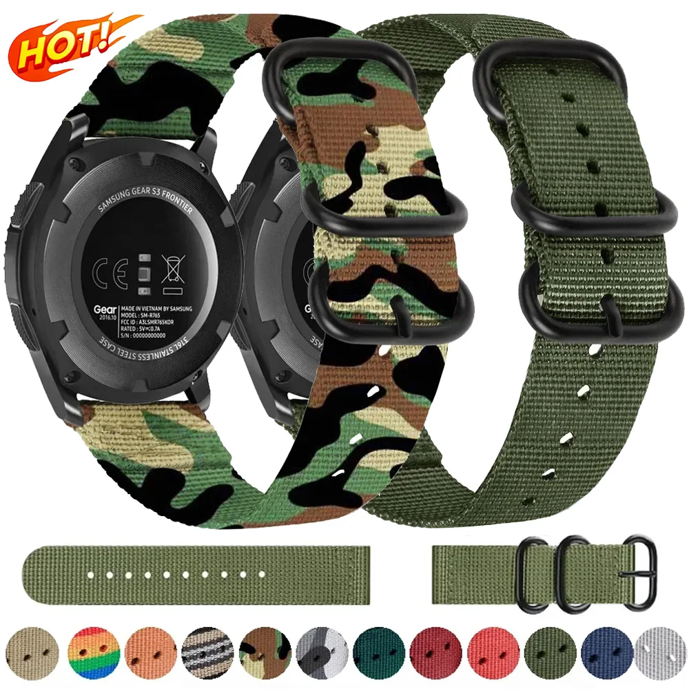 22Mm Nylon Strap Fo…