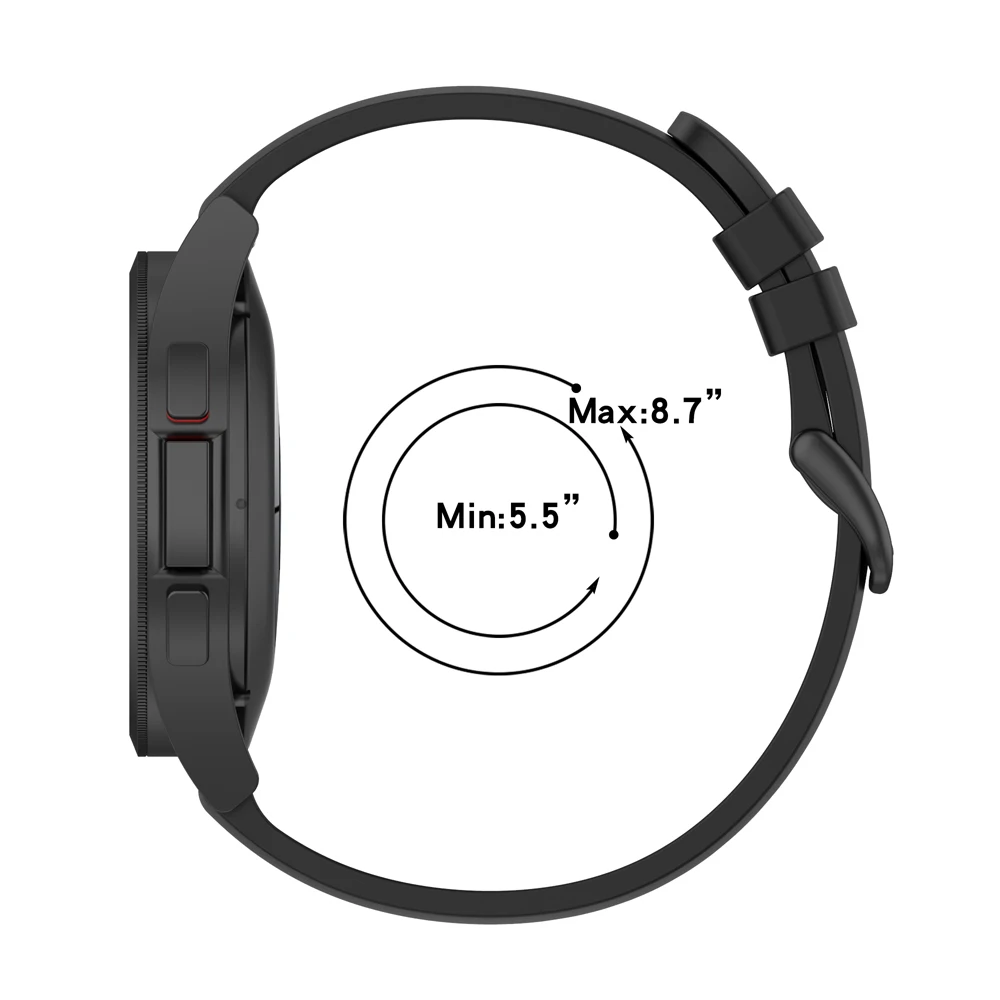22mm Silicone Strap for Zeblaze Vibe 7/Pro/Lite/stratos 2 3/Btalk/GTS GTR 3 Pro Bracelet Xiaomi Watch 2 Pro S4 Sports Wristband