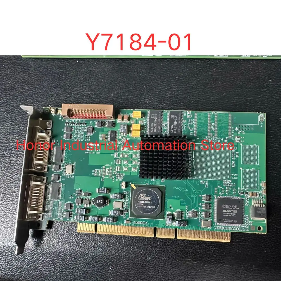 

used Y7184-01 Rev. B Industrial Image Acquisition Card test OK Fast shipping