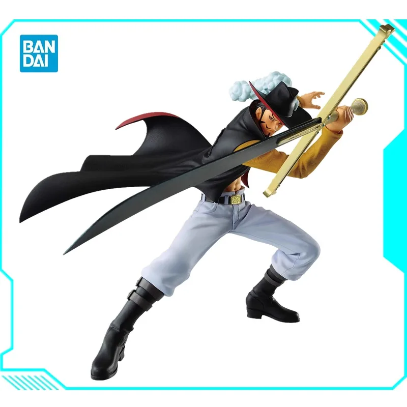 

Bandai Original Banpresto One Piece BRC Battle Record Dracule Mihawk PVC Anime Action Figure Doll Model Toy