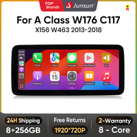 Junsun KSW Qualcomm 665 Wireless CarPlay Car Radio Multimedia For Benz A CLA GLA Class W176 C117 X117 X156 W463 2013-2018 Stereo