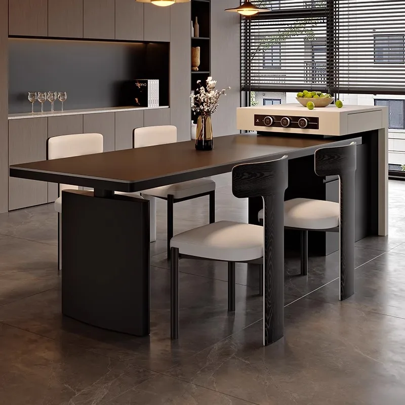 

Выдвижной островной стол, встроенный высококачественный ретро-ресторан с индукционной плитой для чая, античный остров طاولاتския