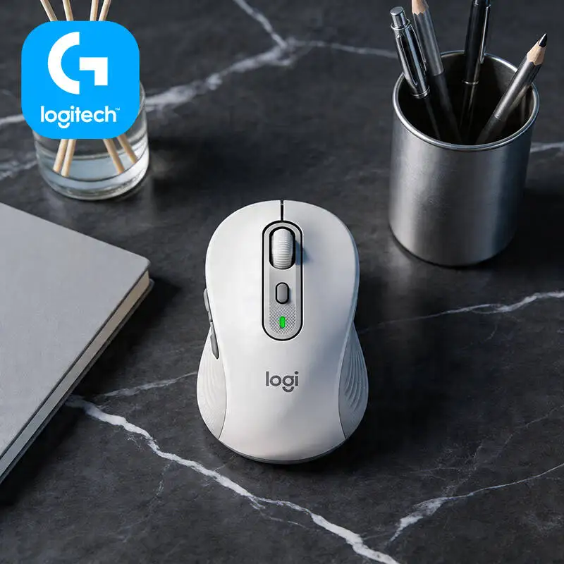 

Эргономичная мышь Logitech M750 — бесшумные клики, быстрая синхронизация с 3 устройствами, 20 месяцев автономной работы, инструмент для ежедневной работы