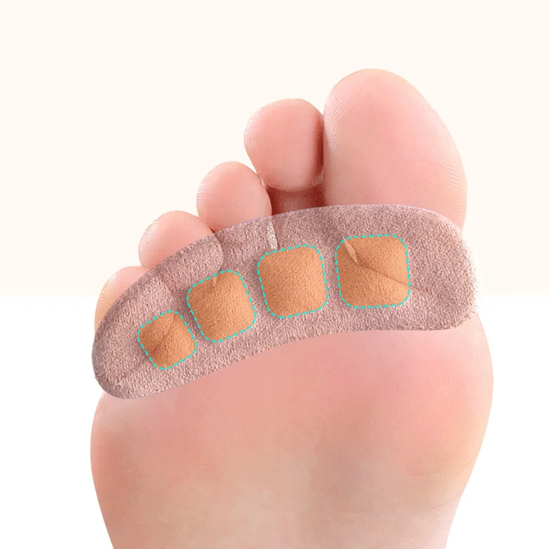 Cuscinetti in Silicone morbido per scarpe da donna antiscivolo inserto per avampiede Pad fodera per tallone solette in Gel per sandali con tacco piede antiscivolo