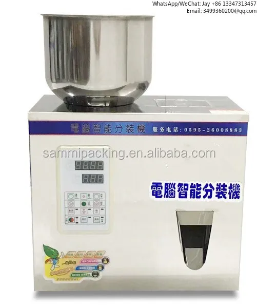 

2025 Hot Sale 2-100 Grams High Speed Automatic Weighing Filling Machine For Tea Leaves Powder Nuts Granule And Screws