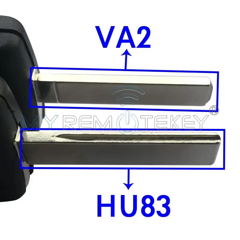 REMTEKEY Remote Key shell 2/3/4B For Peugeot 207 307 308 407 607 807 For Citroen C2 C3 C4 C5 C6