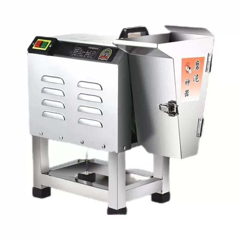 Commercial Vegetable Mud Grinder Machine, Electric Garlic Ginger Potato Paste Maker for Restaurant