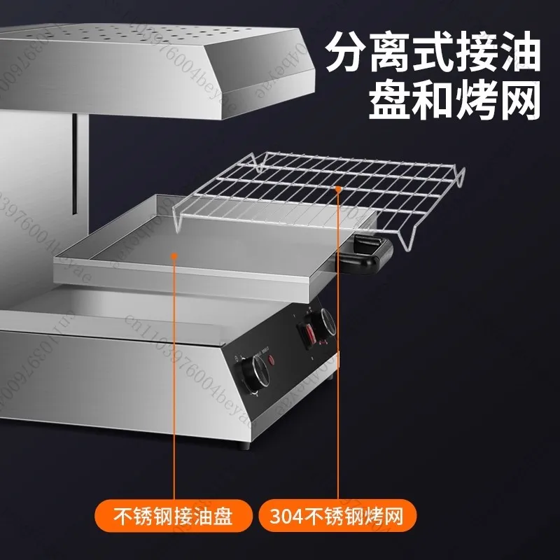 Commercial Lifting Noodle Stove, Benchtop Adjustable Electric Heating Machine for Noodles, Toast & BBQ