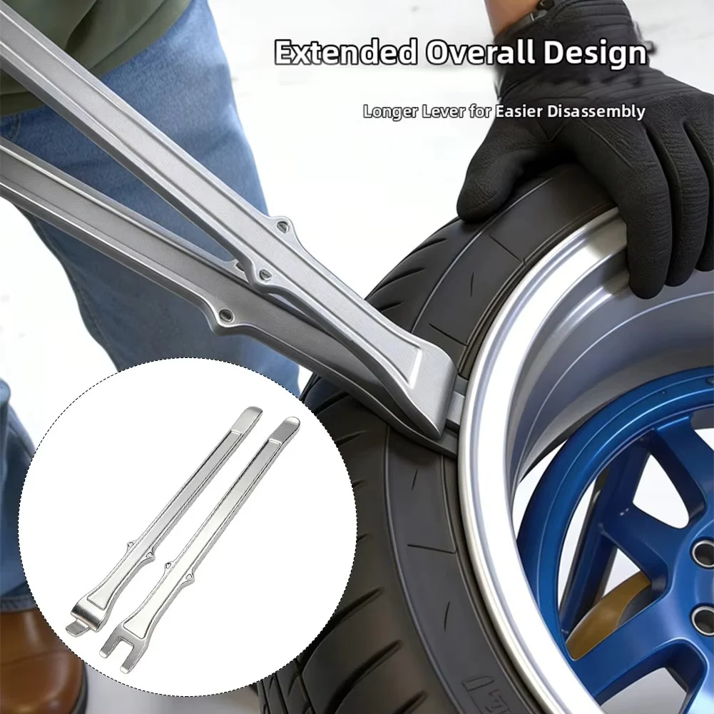 

Motorcycle Tire Irons Set, Tire Changing Tool Kit, Durable Tire Levers for Motorcycle Repair and Maintenance