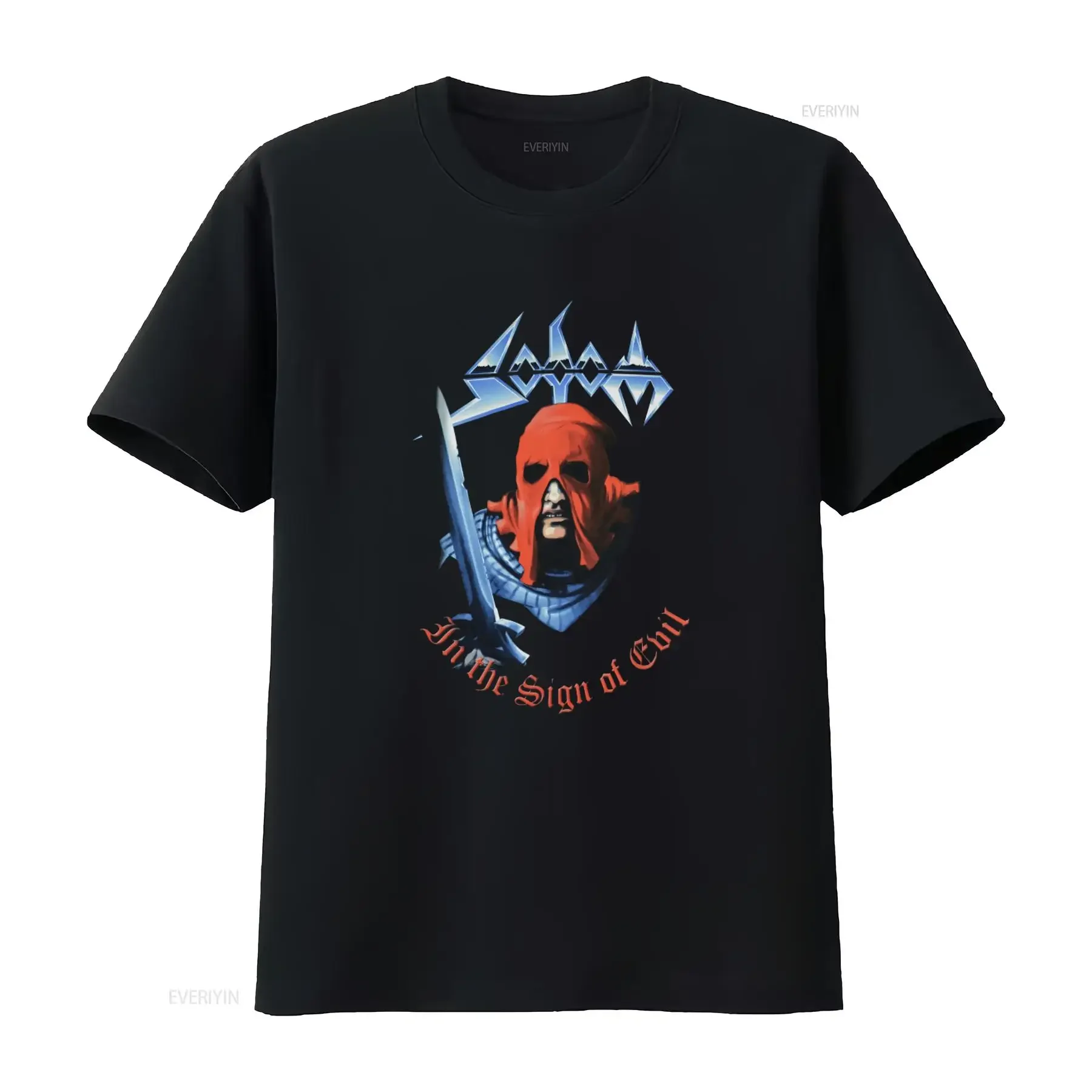 Sodom In The Sign Of Evil Band T Shirt High Quality Print Perfect for Club Parties Promotions Available Various Sizes vintage