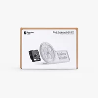 For Bamboo Lab Clock Components Kit 3D Printing DIY Creative Model Maker World Bambu Lab 011 Gifts Great Design 3D Printer Parts