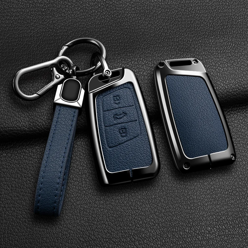 Zinc Alloy Car Key Case Cover Shell For Volkswagen VW Polo Golf Passat Tiguan Beetle T5 Up Eos Langyi Sagitar Jetta Weiling Bora