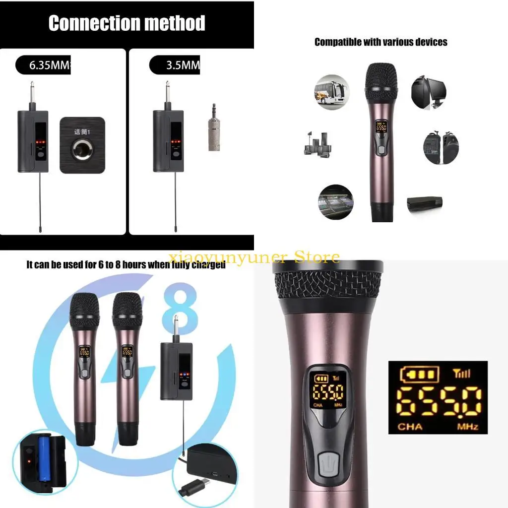 p9jb-professional-handheld-mics-system-uhf-wireless-karaoke-pa-performances-200ft-long-ranges