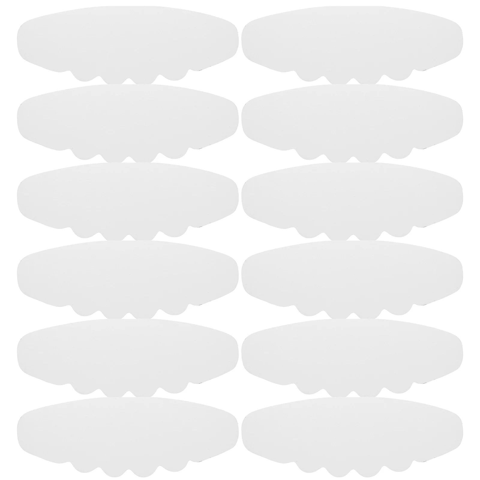 

50Pcs Cardboard Hat Insert Dual-Sided Lightweight Cardstock Support for Adult Baseball Cap Shape Maintainer Hat