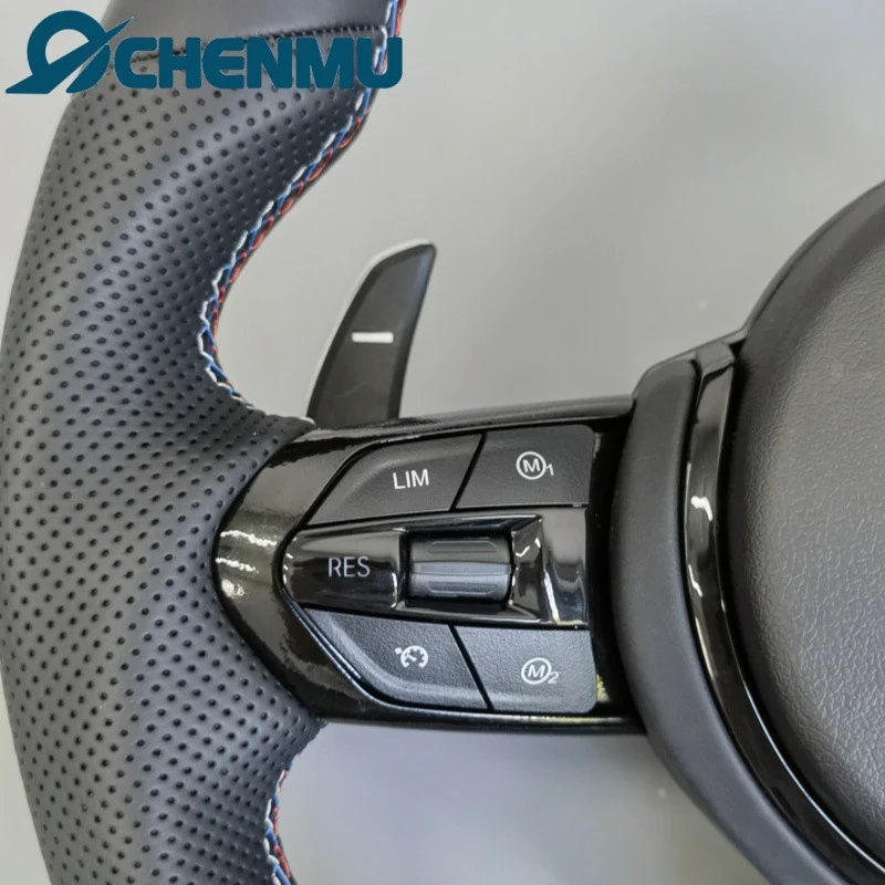 

For BMW 1-7 Series/F10/F30/F15/F16/F20 Flat Black Warrior Steering Wheel Modification