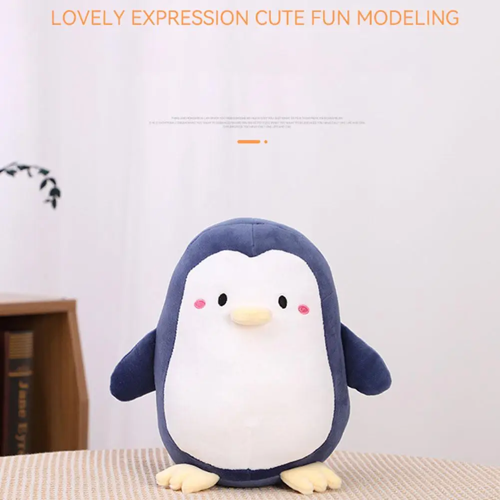 25cm Kawaii Penguin Plush Toy Soft Stuffed For Girls Kids Room Decor Creative Sleeping Pillow Lovers Birthday Christmas Gif X1O1