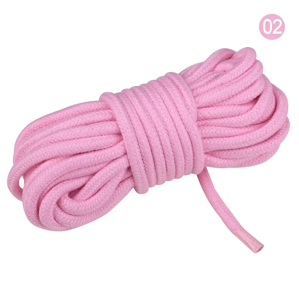 8mm Exquisite and soft Cotton strapping rope strap