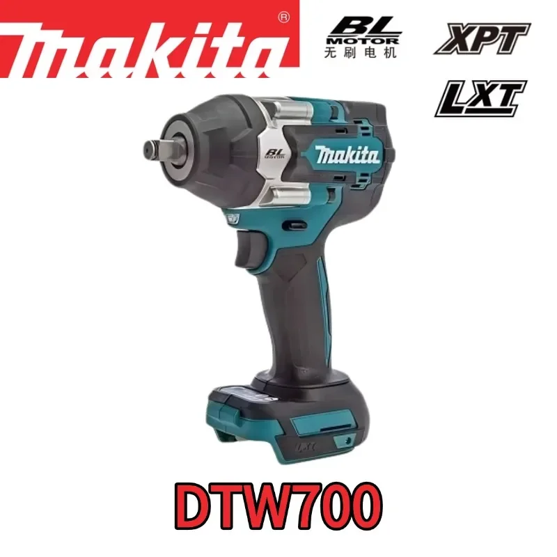 Makita DTW700 Accu-slagmoersleutel 18V borstelloze motor 1000Nm Elektrische sleutel met variabele snelheid Hoge efficiëntie Duurzame automatische stop