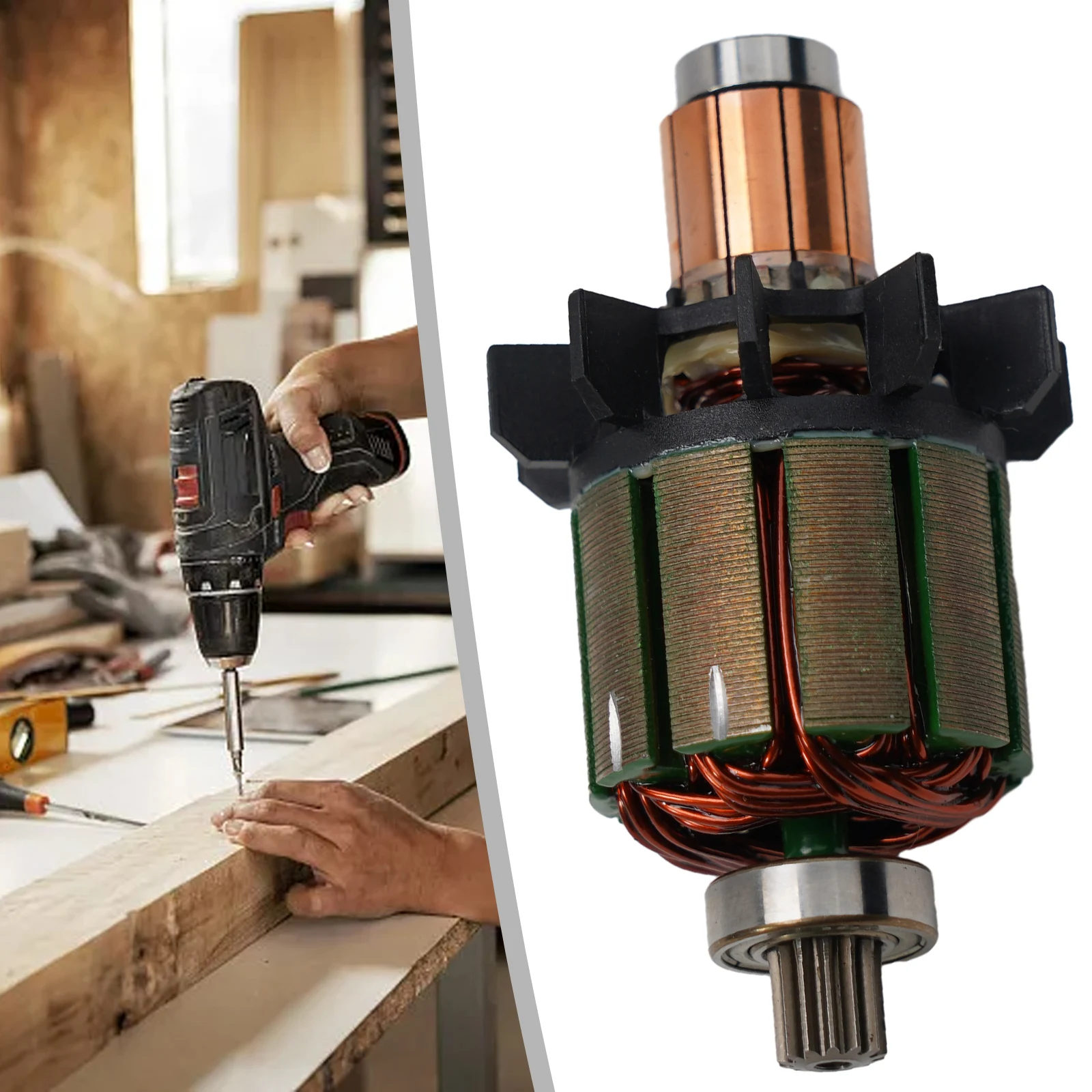 Improve the Functionality of Your Power Tools with Armature Rotor Motor Compatible with For DHP456 BHP456 BDF DDF456 DF456D