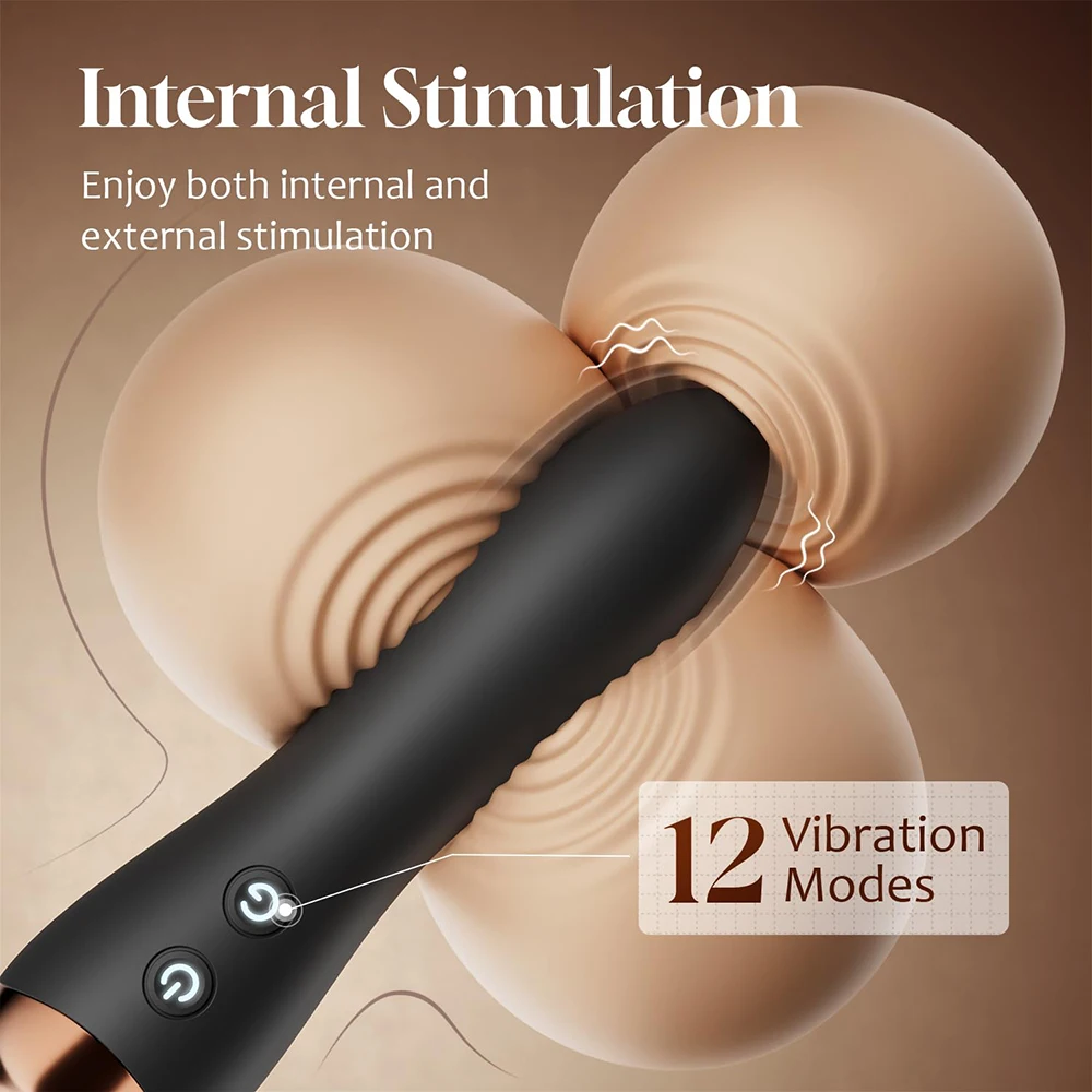 Sex Toys G Spot Remote Control Clitoral Sucking Thrusting Nipple Heated Powerful Vibrator for Women AV Wand Double Head Dildo - view 5