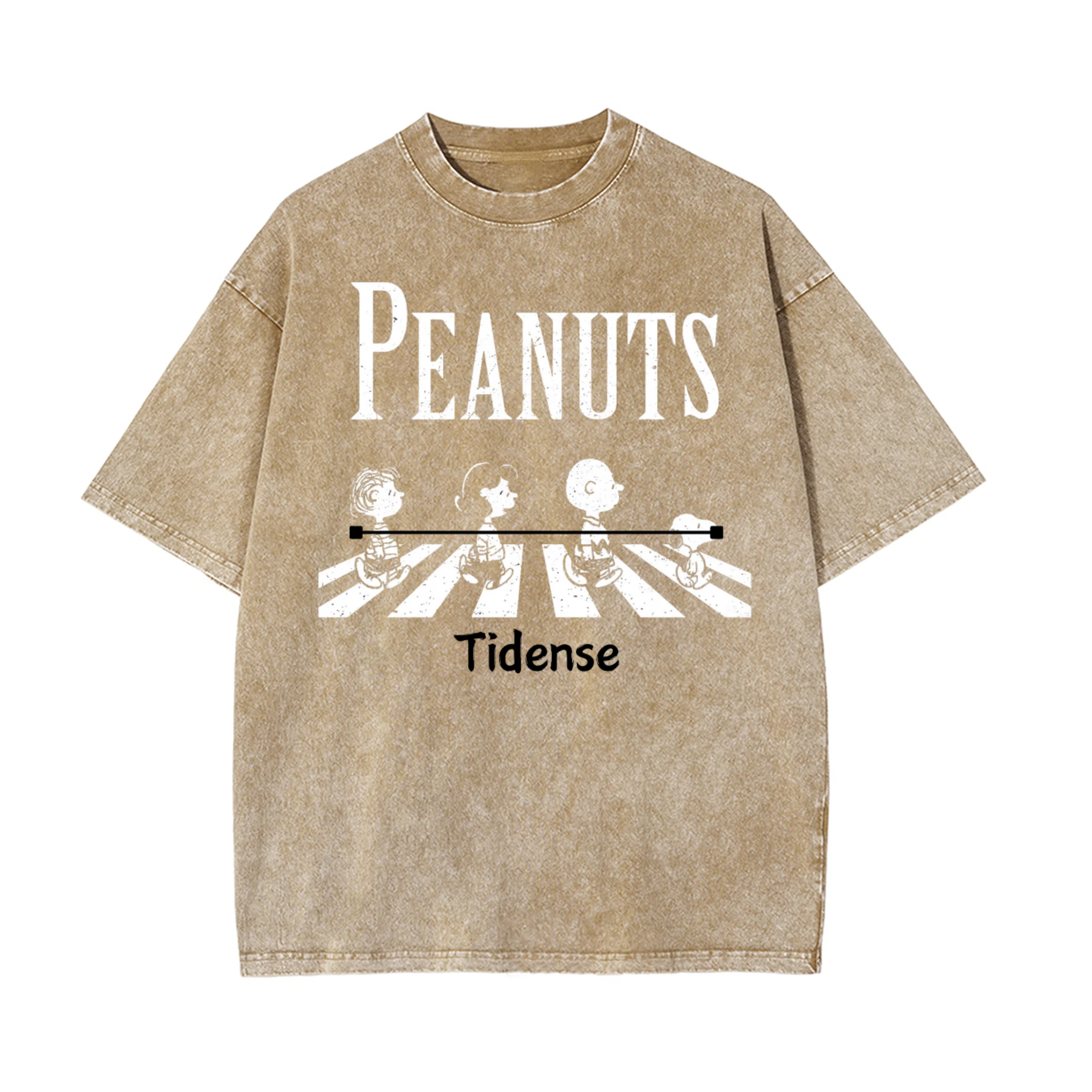 Peanut World Tour T-shirt à manches courtes pour hommes et femmes, image et texte, même style, tendance estivale et sportive, grande taille