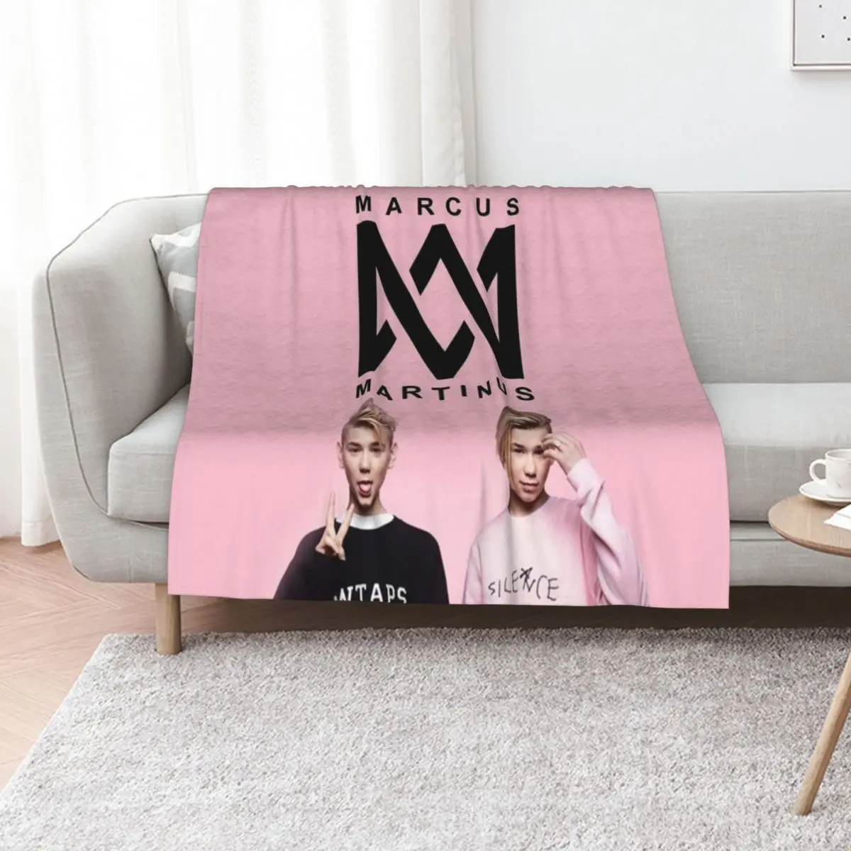 Pinky Throw Blanket Decoratives christmas decoration Shaggy Designers Kid'S Giant Sofa Blankets