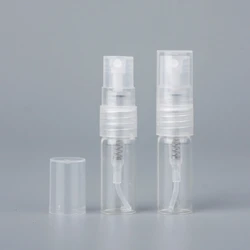 8/16pcs 2ml Mini Perfume Bottle glass Spray Refillable Empty Bottles Cosmetic Containers Portable Perfume Atomizer