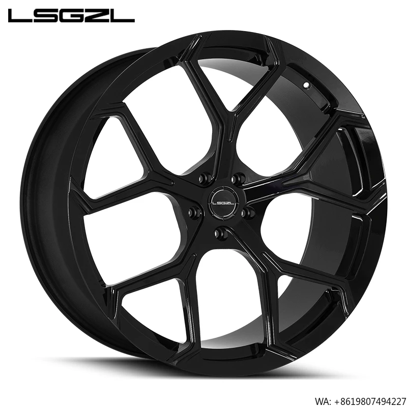 Rines LSGZL Monoblock Forjados de Alta Calidad de 16 Pulgadas, Rines Personalizados para Autos de Pasajeros