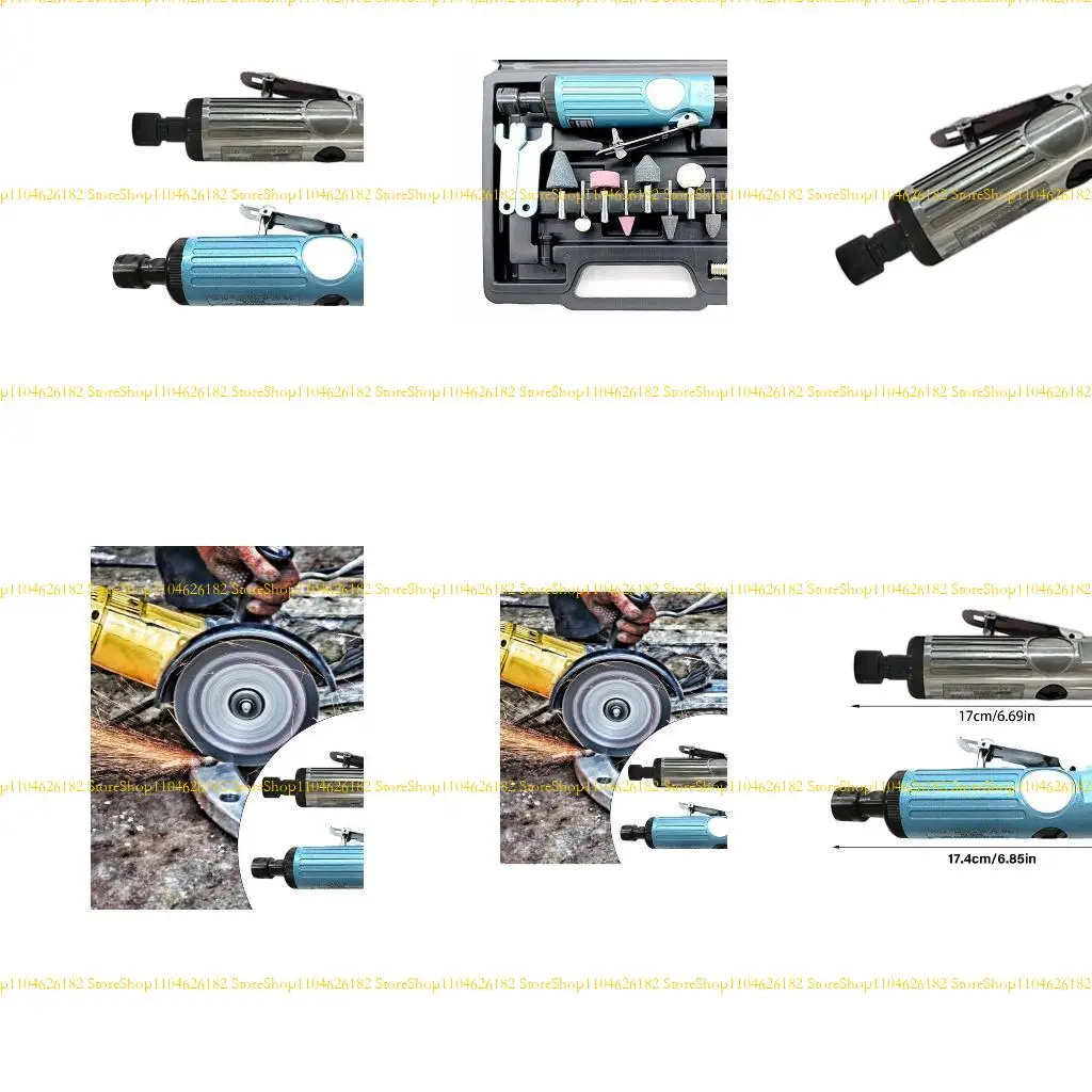 

Q2Q4 Long Air Die Grinder Tool with Adjustable Speed Metal Polishing Tool Simple to Operate for Metalwork & Tire Repair