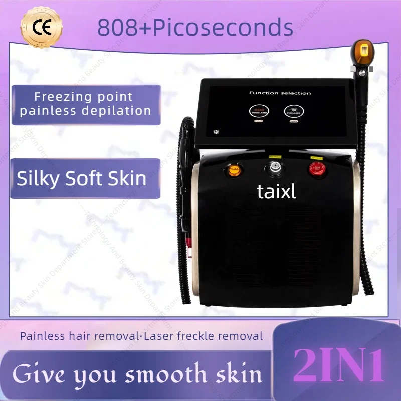 

Portable 808 755 Alexandrite Device 3 Waves Permanent Professional Diode Ice Titanium Laser Body Hair Removal Machine