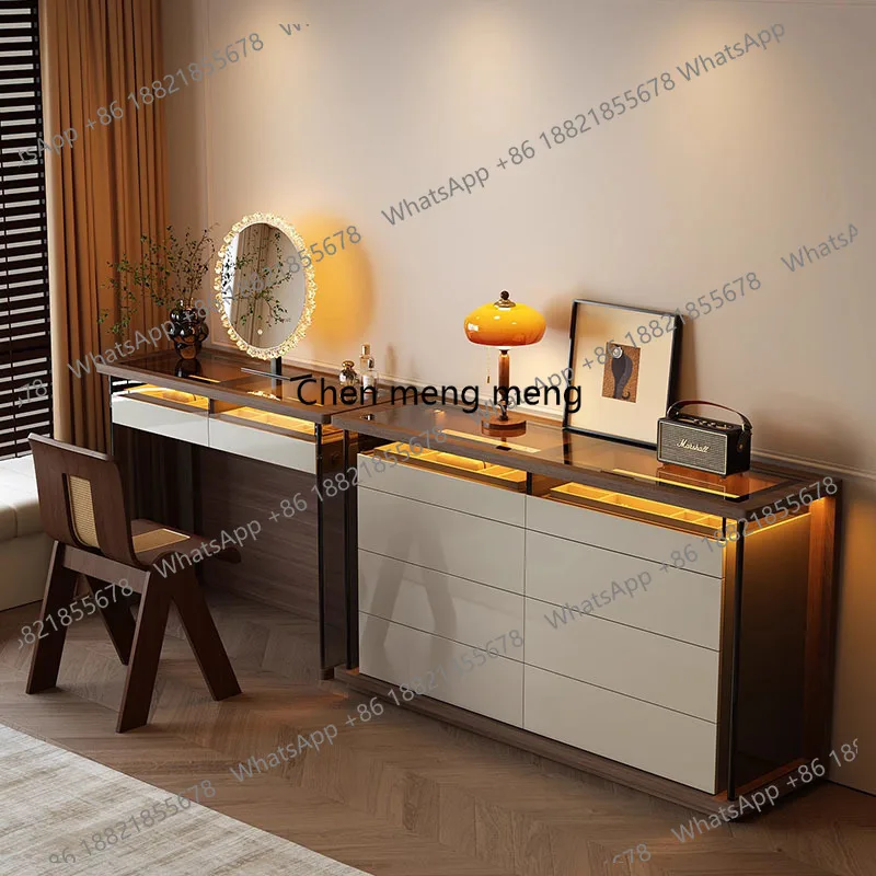 Makeup Organizer Dressing Table Filing Cabinets Cabinet Storage Makeup Vanity Table Mirror Desk