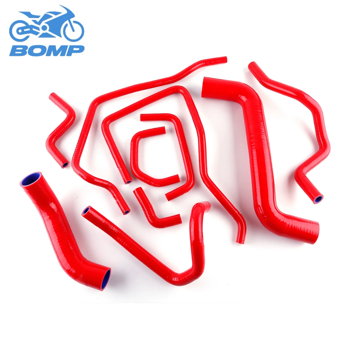 For 2008-2014 Subaru Impreza WRX STI MK10 GRB GHB Radiator Coolant Hoses 2009 2010 2011 12 13 Silicone Tubes Kit 10Pcs 11 Colors - view 2