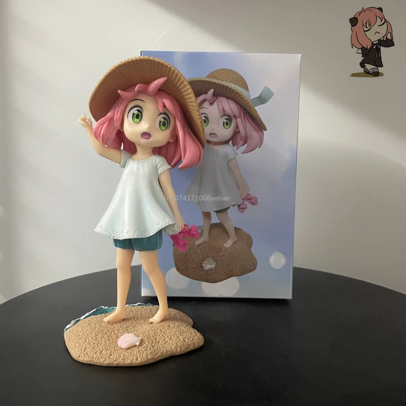 

18cm SPY X FAMILY Figure Anya Forger Anime Figures Kawaii Figurine Pvc Statue Model Doll Collectible Toys For Kid Birthday Gifts