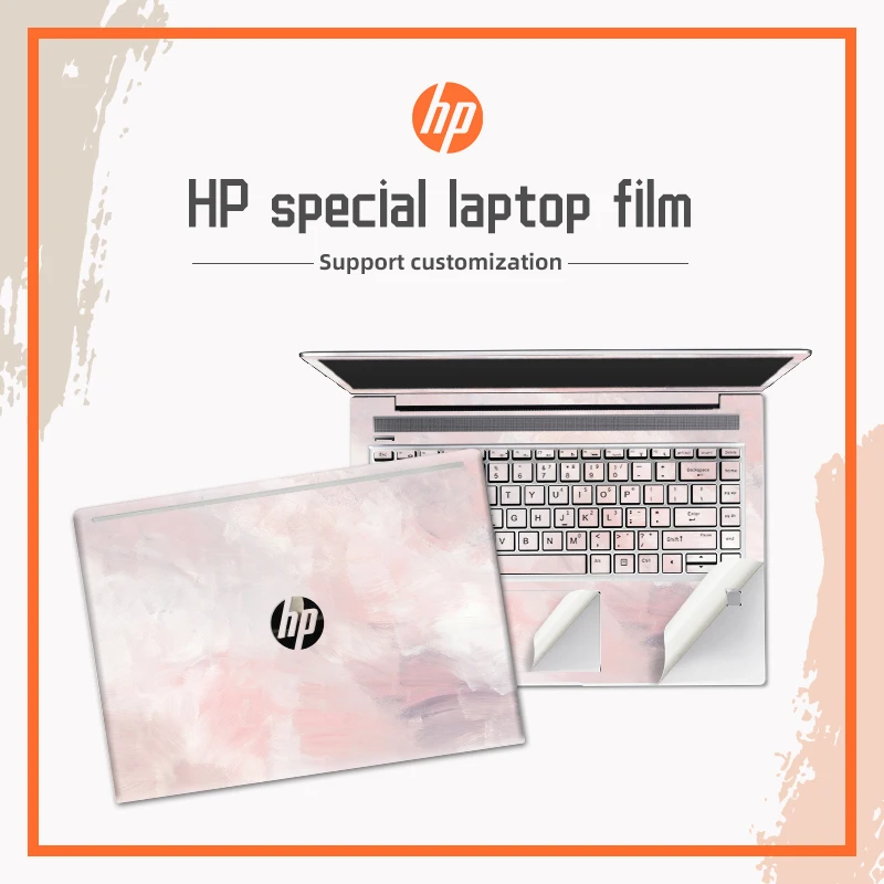 

DIY Watercolor Cover Laptop Skins Sticker Vinyl Skin Keyboard Stickers for HP Pavilion15 EG/14 DY/15 DW/15 WF Decorate Decal