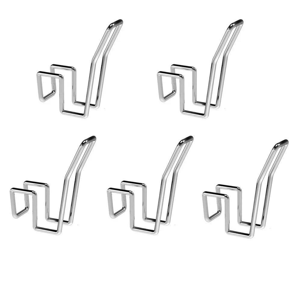 

5pcs/set Stainless Steel Shoe Hanger Multi-functional Space-saving Shoe Drying Rack Reusable Non-slip Hanger Hook