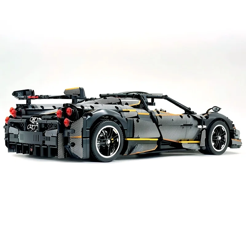 قالب الملك 13182 لتقوم بها بنفسك اللبنات سباق السيارات نموذج سيارة رياضية تجميع لغز لعبة للأطفال البالغين عيد الميلاد هدية عيد ميلاد #4