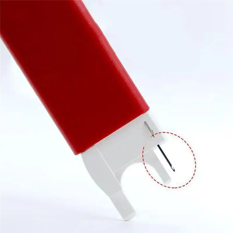 ABZS 2Pc Automatic Needle Threader,Quick Sewing Machine Needle Threader For Hand,Industrial Single Lockstitch Sewing Machine