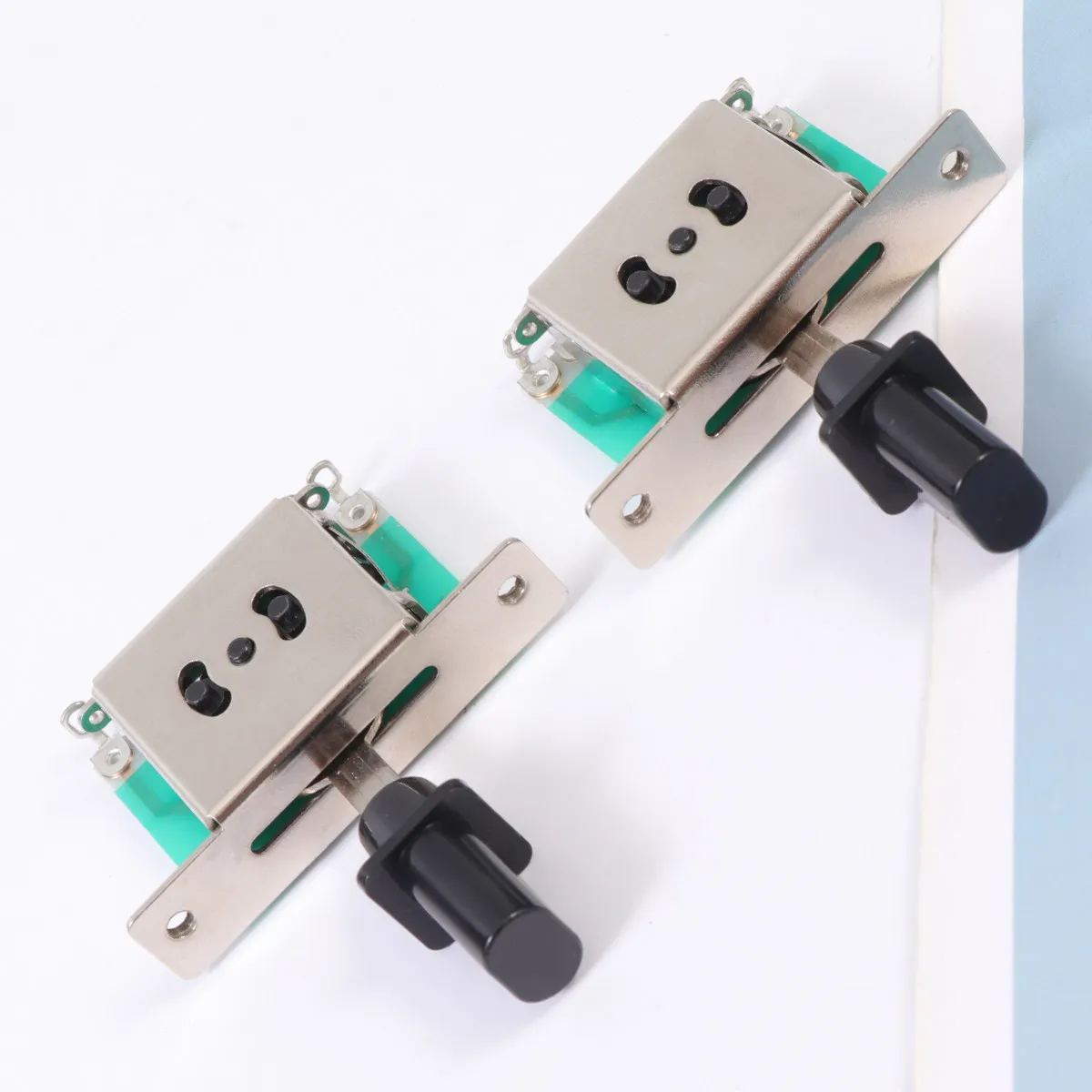 2Pcs Guitar Sound Pickup Switch 3-Gear Toggle Button for Type Guitars Robust Build Easy Operation Professional Tone Control
