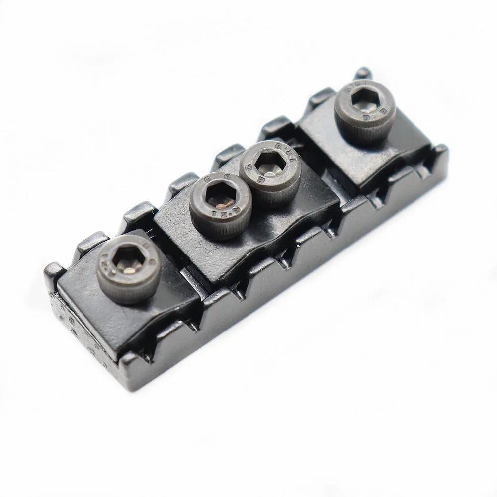 7-saitige E-Gitarre Sicherungsmutter Metall Sicherungsmutter für Floyd Rose Tremolo Brücke-Länge 48 mm-CR/BK/GD – Detail 13