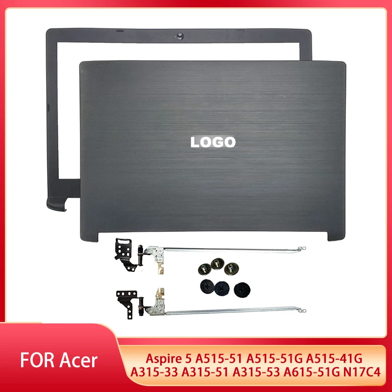 

NEW For Acer Aspire 5 A515-51 A515-51G A515-41G A315-33 A315-51 A315-53 A615-51G N17C4 Lid Laptop LCD Back Cover Bezel Hinges