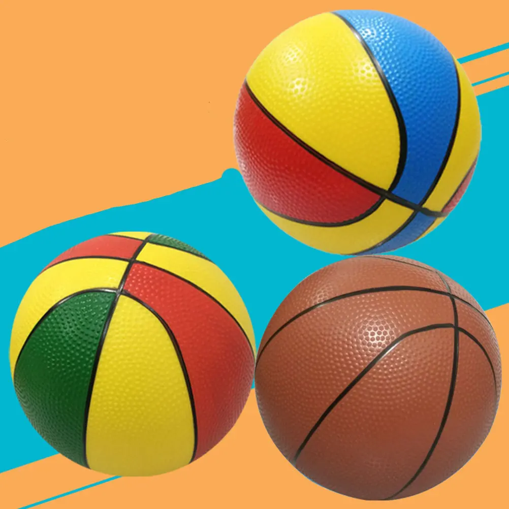 3 pçs basquete inflável crianças brinquedo brinquedos engrossar mini tapinhas esportes internos criança