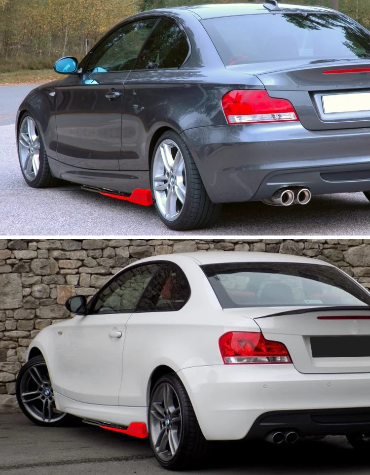 4 Stücke 41 zoll Universal Auto Seitenschwellerverlängerungen Rot Schwarz Für Haval M6 F7 Jolyon Audi A3 Clio 4 Ford Kuga Geely Tugella Honda Fi – Detail 4