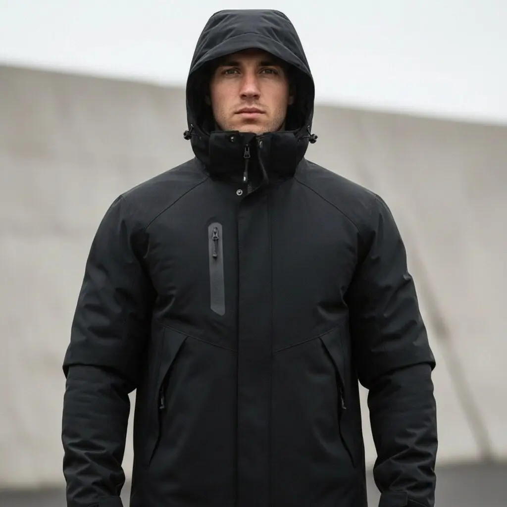 

Мужские куртки больших размеров с капюшоном для альпинизма, ветрозащитные прочные пальто, весна-осень 2026, спортивное дышащее мужское пальто для пешего туризма