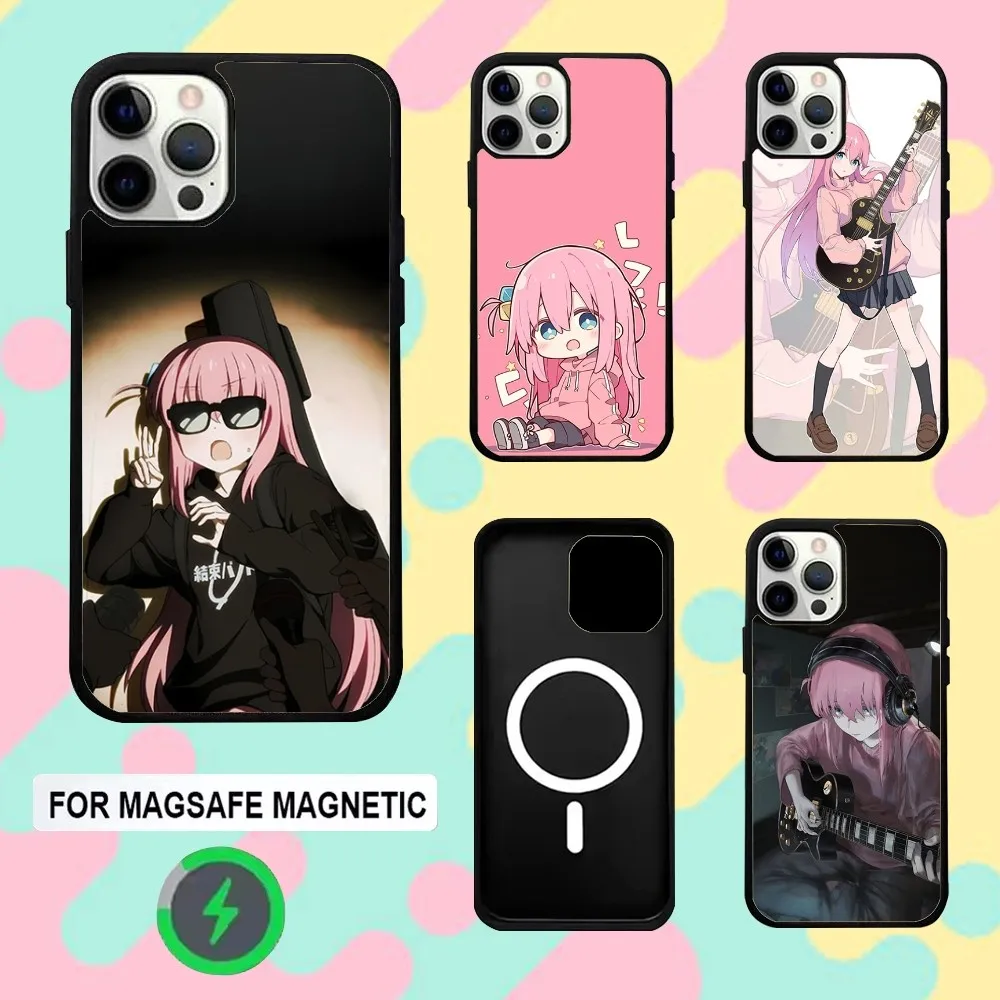 

Bocchi The Rock Kessoku Band Phone Case For iPhone 16e,16,15,14,13,12,11,Plus,Pro,Max,Mini Magsafe Magnetic Wireless Charging