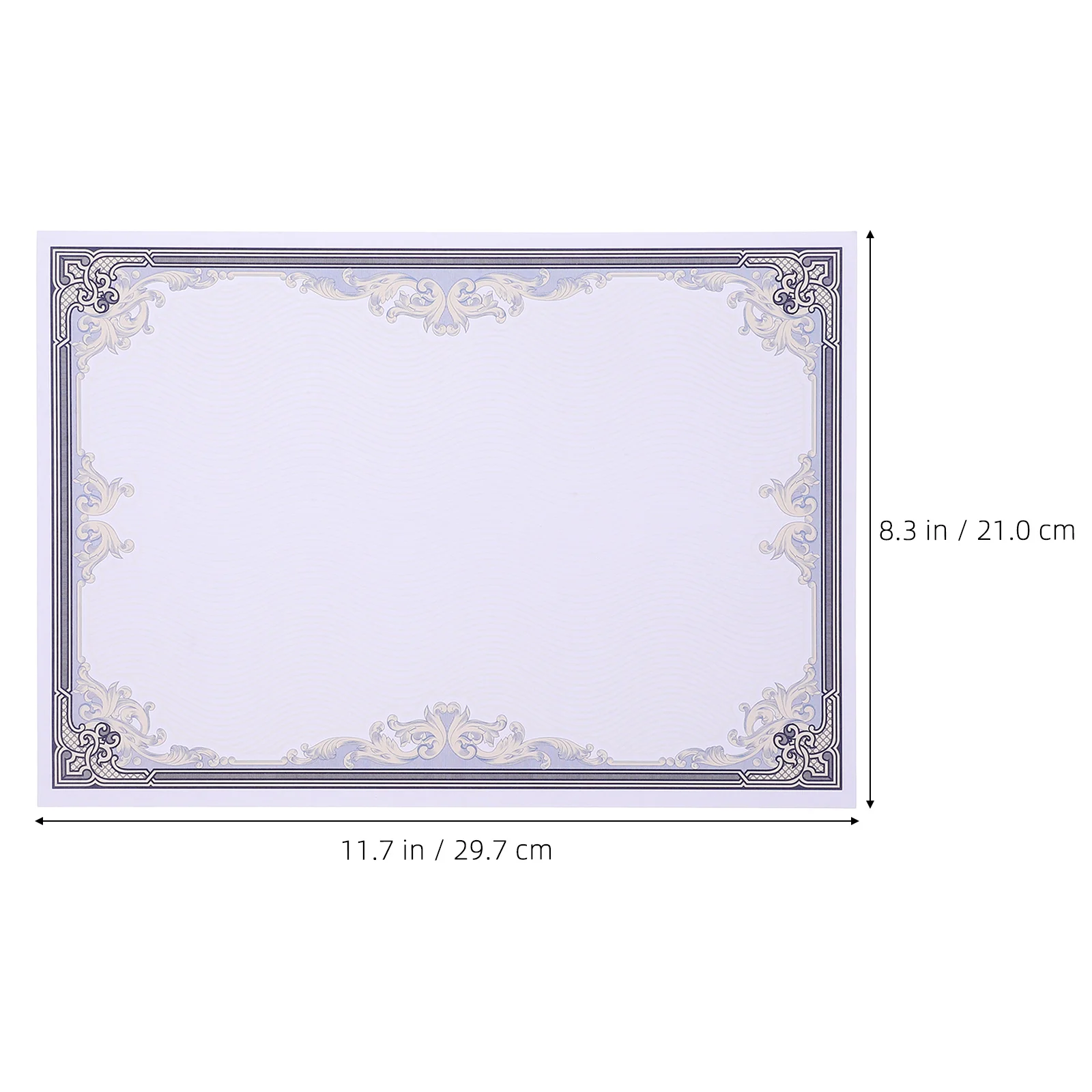 50 ورقة شهادة قابلة للطباعة، جائزة دبلوم فارغة، الانتهاء المدرسي، التعرف على مساحة الكتابة الداخلية، التوقيع