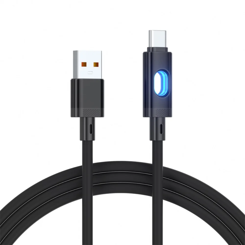 

Gaming RGB Type C Cable PD 60W Fast Charge USB C to C with LED Light for iPhone 16 Pro Max Samsung S24 PS5 Laptop Accessories